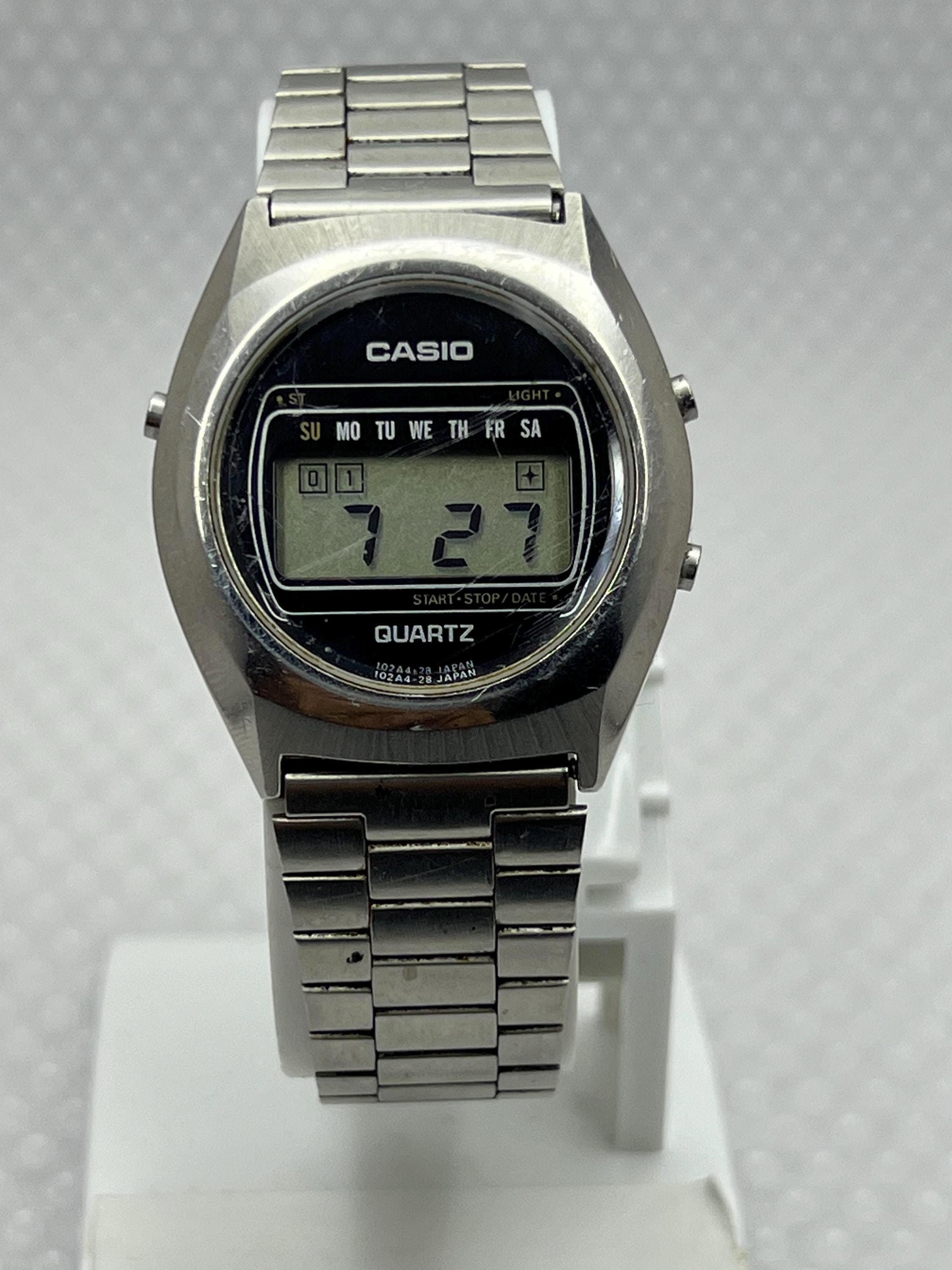 1970s CASIO Digital 31QR-20 / Japan G / All Steel / Rare 1970s CASIO Digital 31QR-20 / Japan G / All Steel / Rare