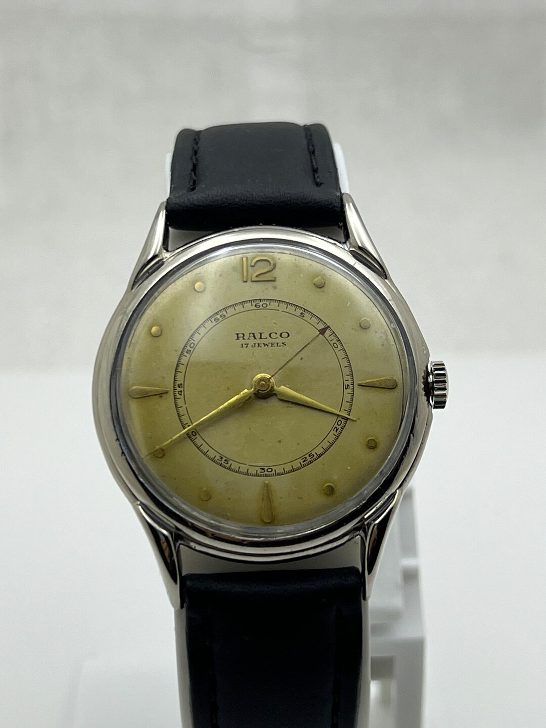 Montre Vintage Homme Ralco By Movado - Suisse, Années 50, Mouvement Mécanique Manuel