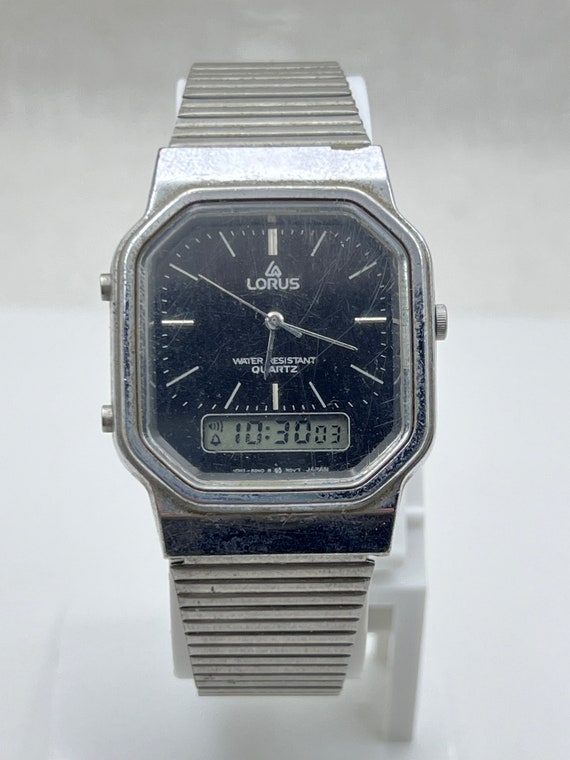 Seiko-Lorus Ana Digi V041-5070 Mens wristwatch Jap