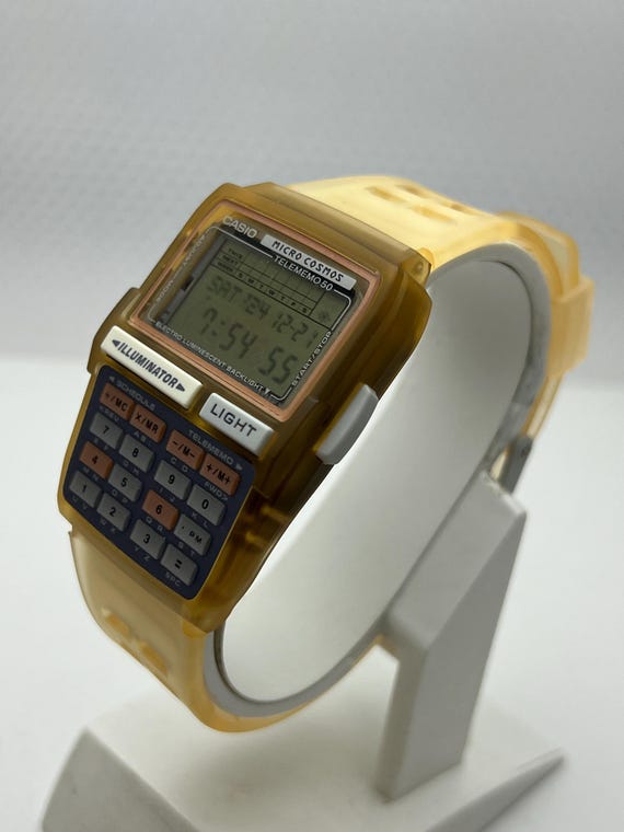 1990s Casio Micro Cosmos DBC-63 Digital Watch: Te… - image 4