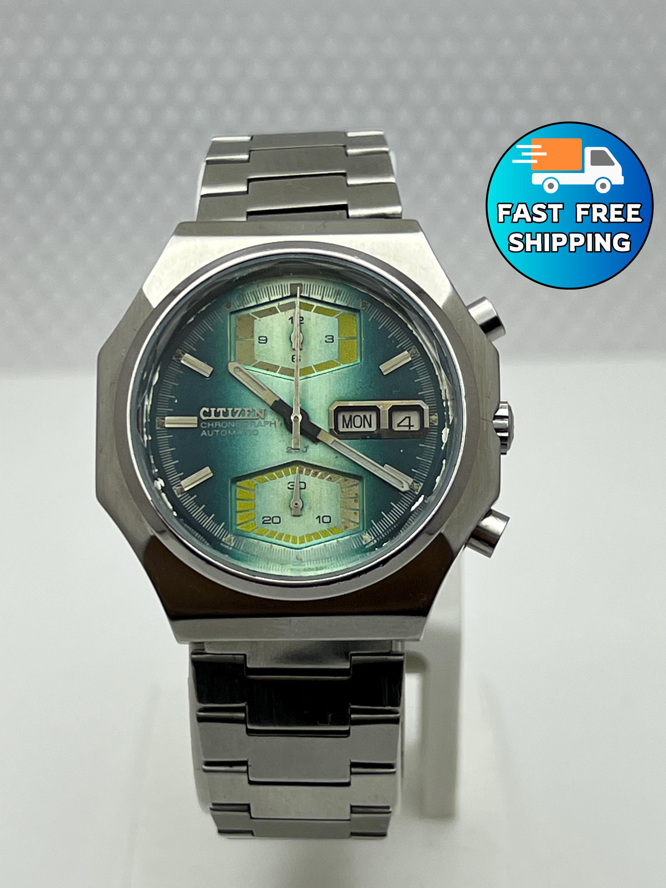 Very Rare Citizen - 1975 'spaceman' Octagon Chronograph / Ref. 67