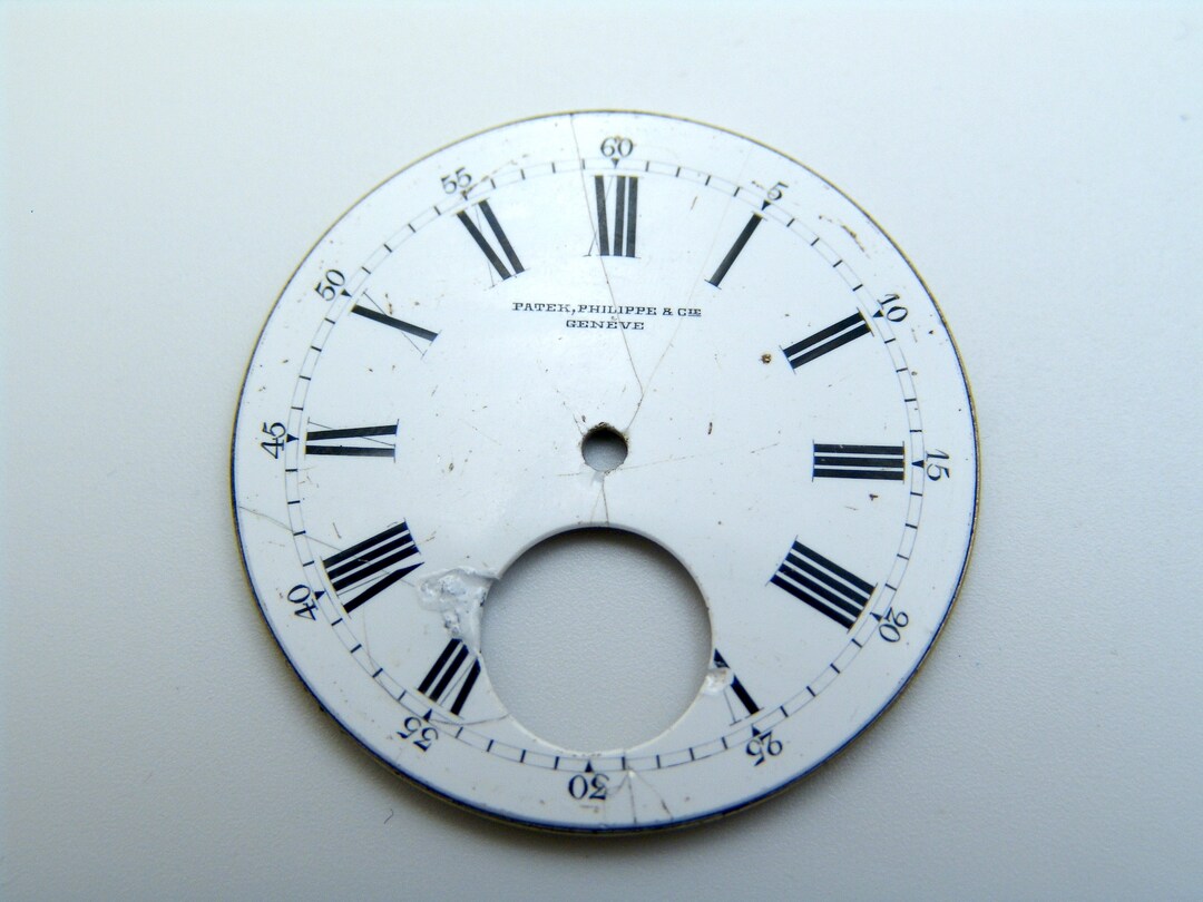 Petek Philippe Pocket Watch Dial Enamel Dial %100 Authentic & Original ...
