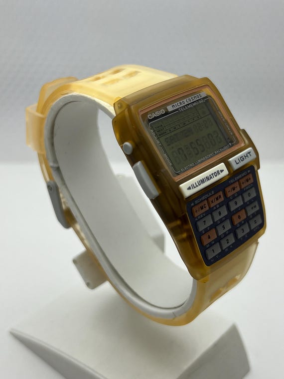 1990s Casio Micro Cosmos DBC-63 Digital Watch: Te… - image 5