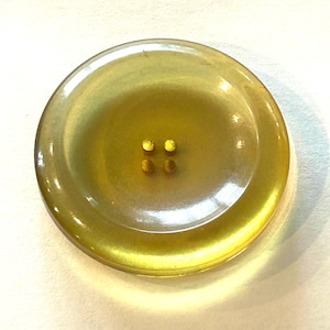 Large vintage apple juice Bakelite button