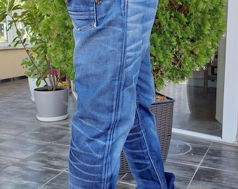 G-STAR Attacc Low Straight Blue Jeans Size W34/L34