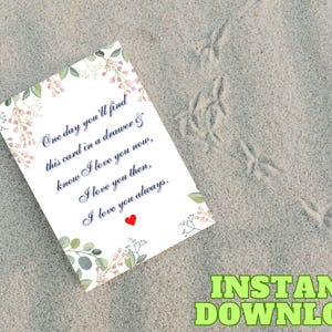 Romantic I Love You Card for Girlfriend | Sweet Card for Boyfriend | I Love You Always Gift for Him | Valentine's Day | Anniversary