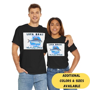 Luca Brasi Fish Market Worn Dks Unisex Softstyle T-Shirt, The Godfather Quote Shirt, More colors and sizes