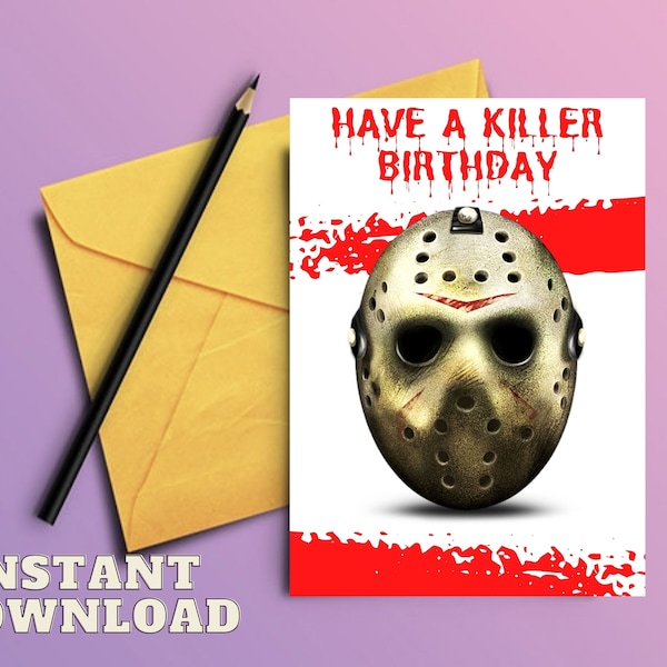 Friday the 13th Printables - Etsy