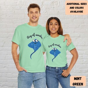 Stingray Manta Ray Cropped Boxy T Shirt Funny Pun Stingray Tshirt Gift Gifts T-shirt Ocean Shirt Comfort Colors Summer Sea Tee
