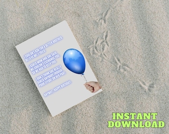Funny Birthday Card for Brother | Sibling Gift (Digital Download)