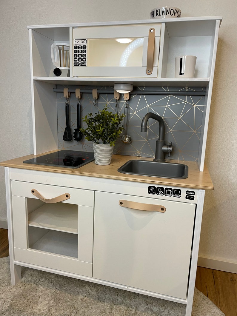 Complete Back Wall Tile Mirror Duktig Children's Kitchen Graphic Design