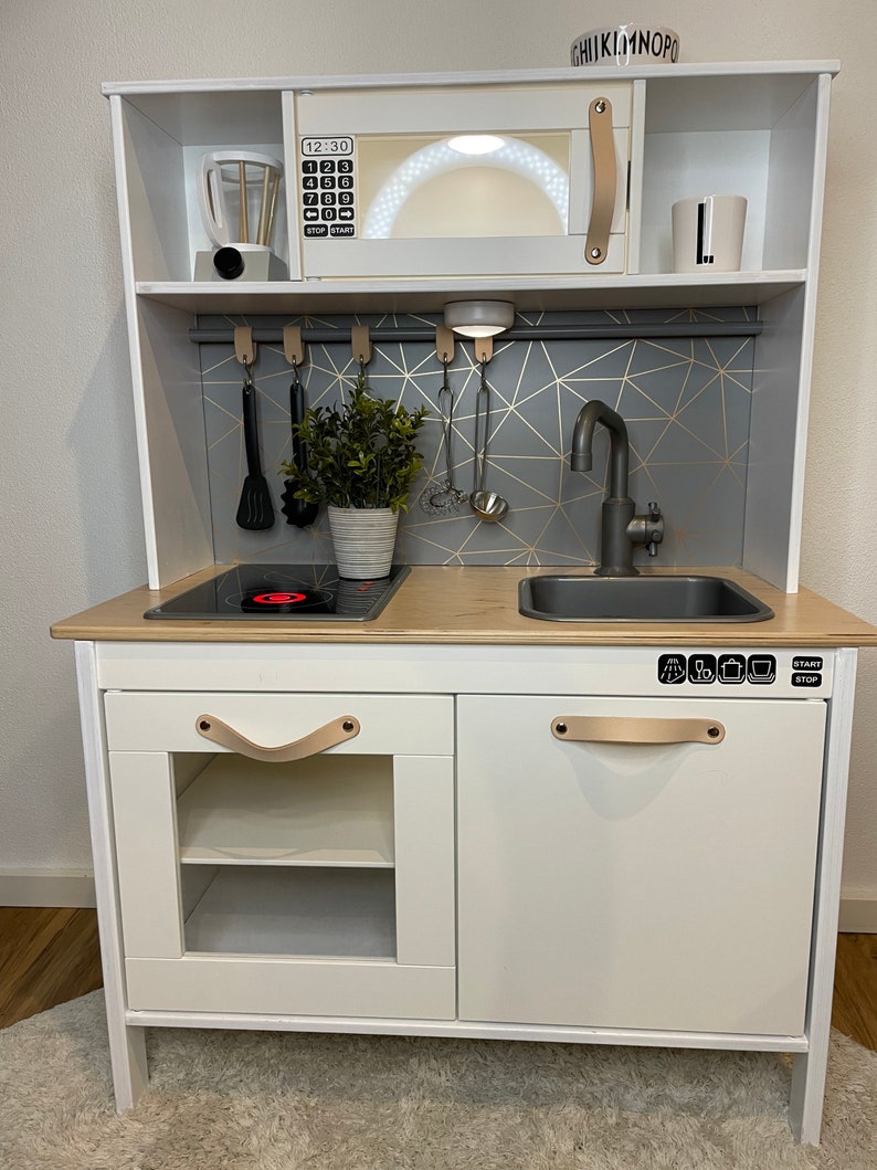 Complete Back Wall Tile Mirror Duktig Children's Kitchen Graphic Design