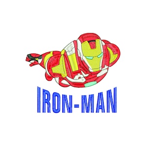 Iron man Stickmusterdateien für die Stickmaschine.Ironman Stickdateien.Ironman.