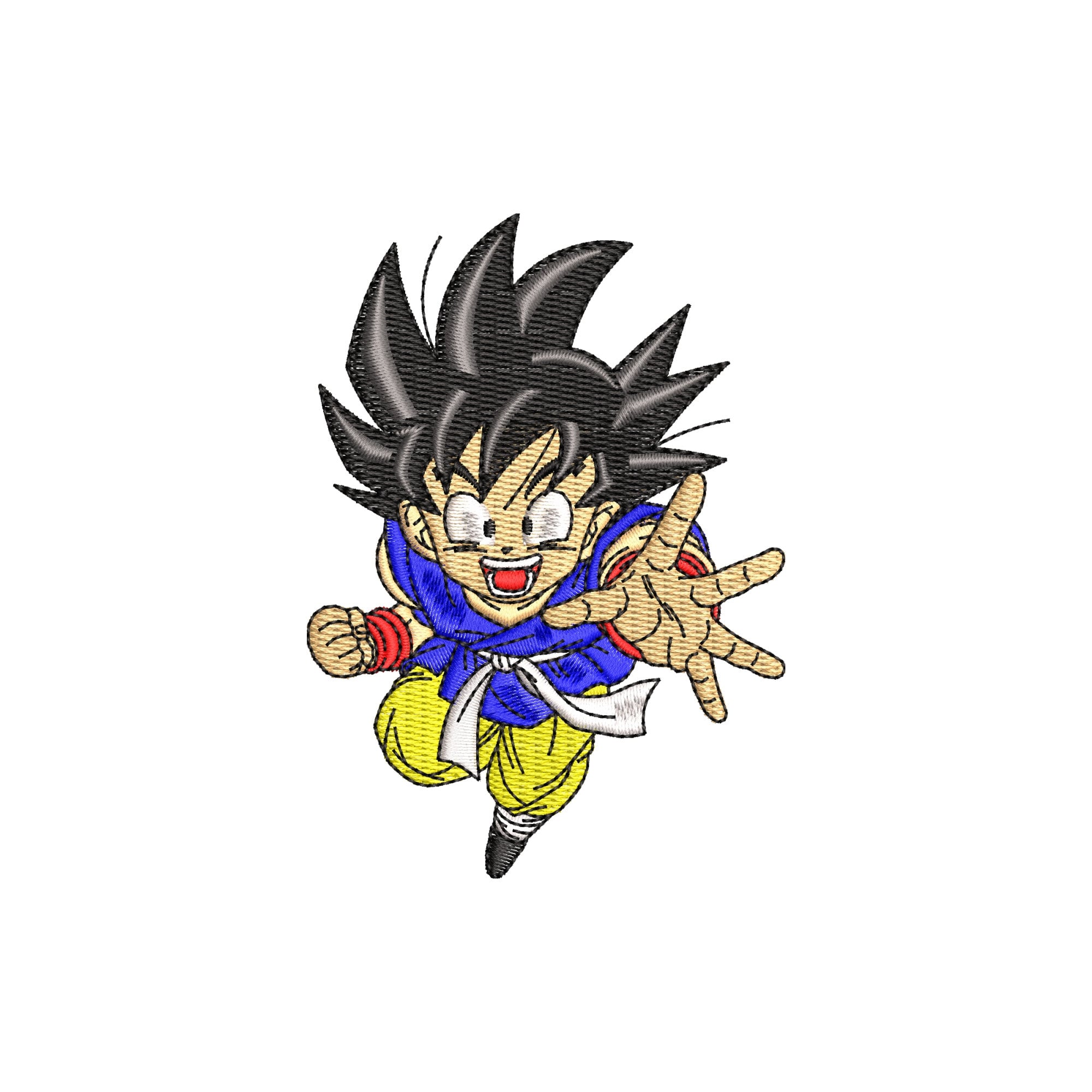 Goku Kanji Logo Embroidery Design – Anime Dragon Ball Embroidery