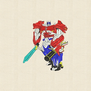 Optimus prime embroidery design.machine embroidery designs.embroidery designs.Transformers design.optimus prime.