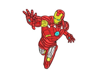 iron man embroidery design files for machine embroidery.