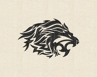Saber-toothed Doodle Embroidery File