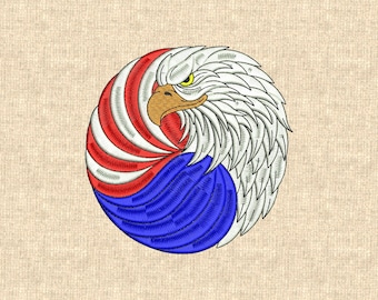 Eagle Embroidery Design for Machine Embroidery (Digital Download)