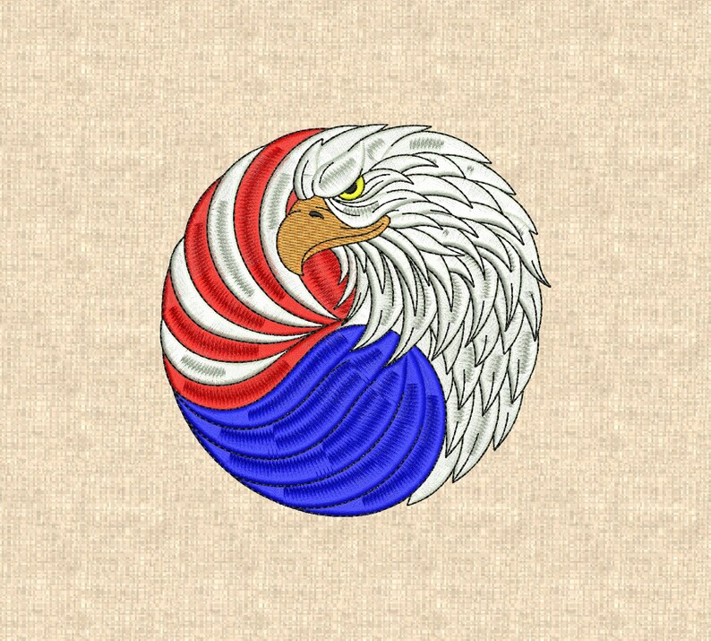 Eagle Embroidery Design Files for Machine Embroidery.eagle Etsy