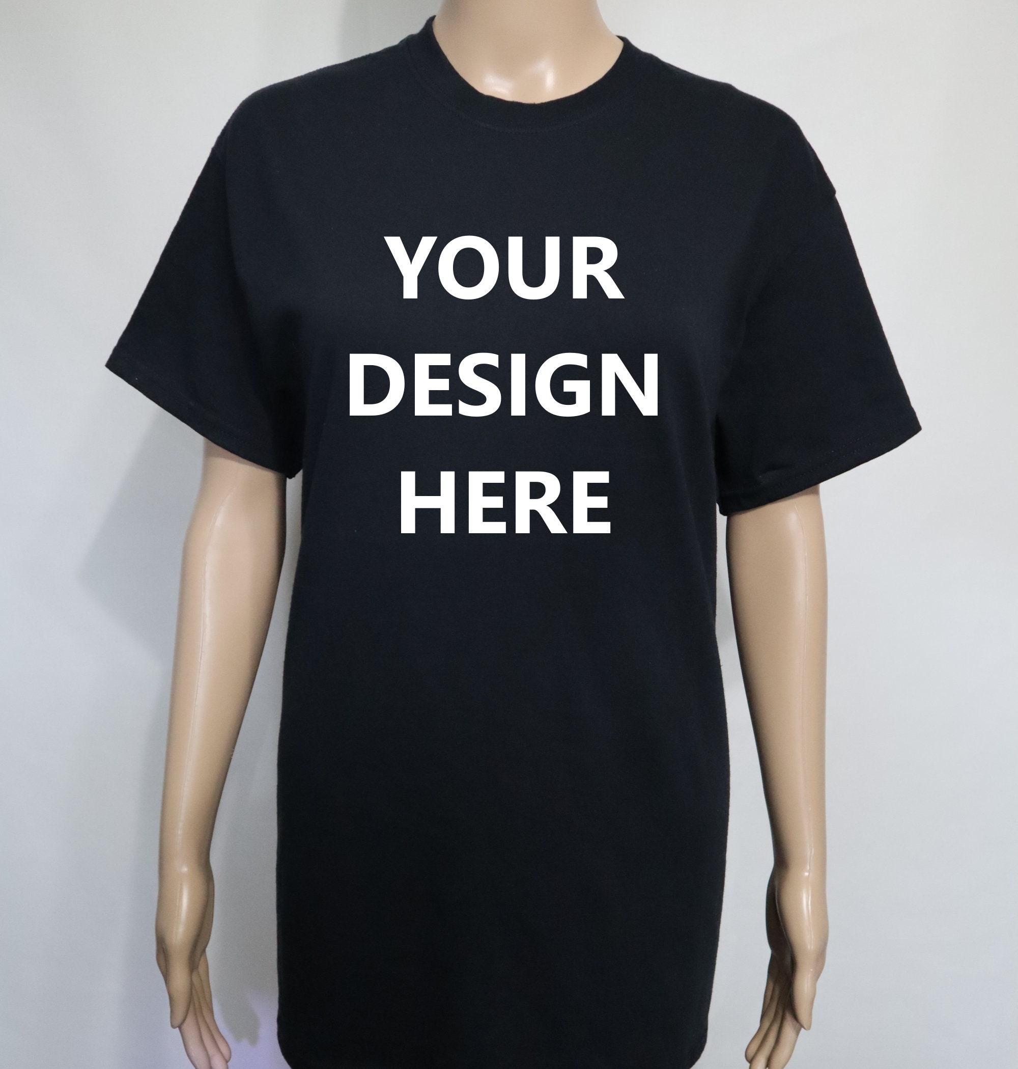 Cotton Blend Small TShirt Your Design Here Etsy