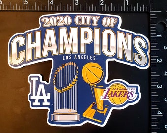 Lakers Decal Etsy