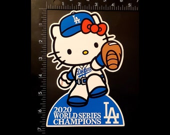 hello kitty dodgers baseball hat