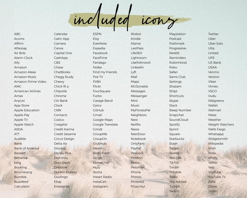 IOS 14 Icons Green Olive App Icons iOS 14 Aesthetic Etsy