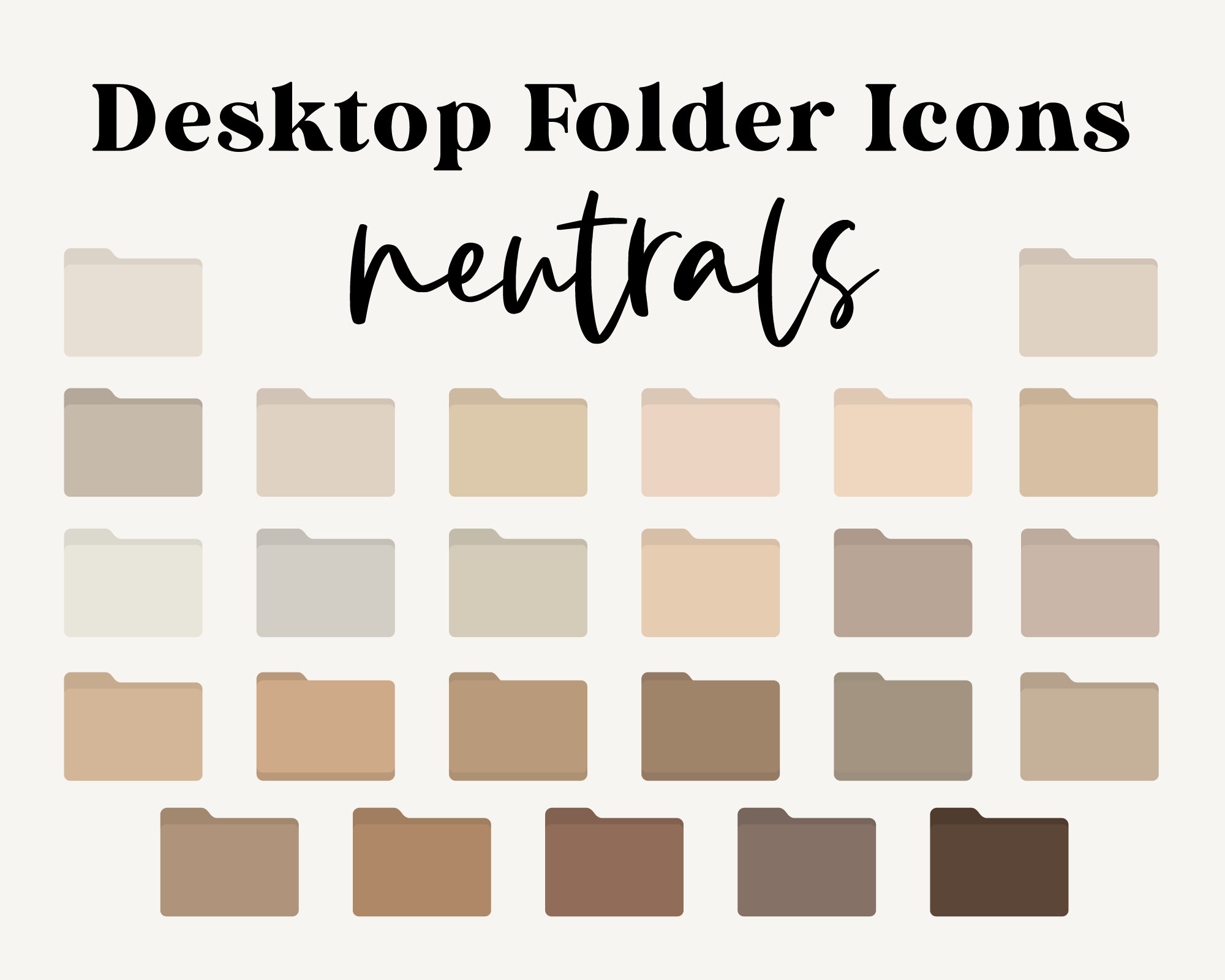 Desktop Icons Mac Folder Icons Light Brown Wallpaper Desktop -  Portugal