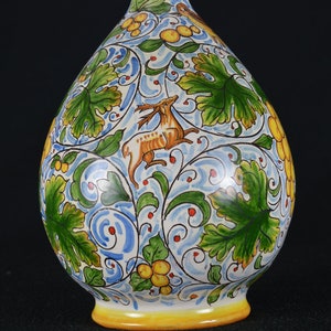 Vaso decorato Cafaggiolo