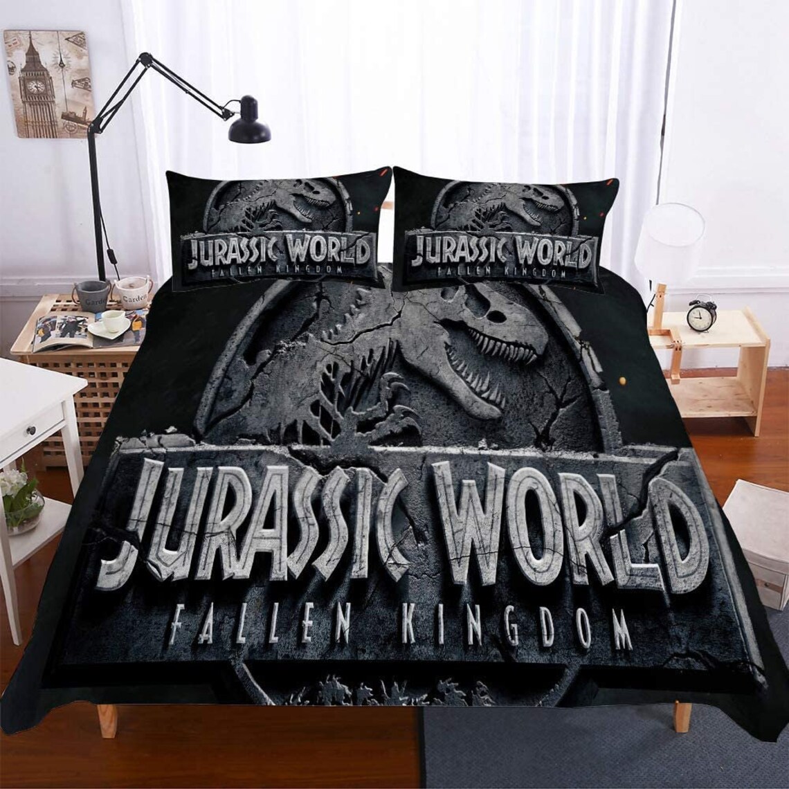 Jurassic World Bedding Set Jurassic World Bedding Set Duvet Etsy