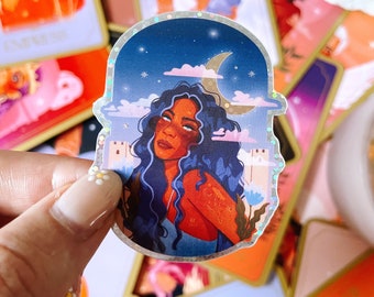 Der Mond Sticker
