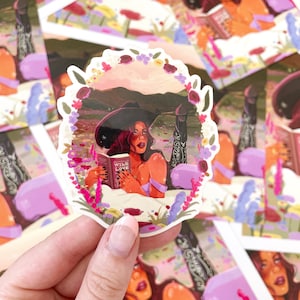 Wild Love Clear Back Sticker