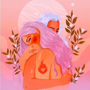 The Lovers Mini Print