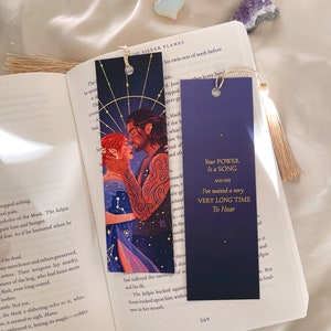 Nesta & Cassian *Gold Foil* Bookmark