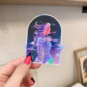 Moonlight Knight Holographischer Aufkleber