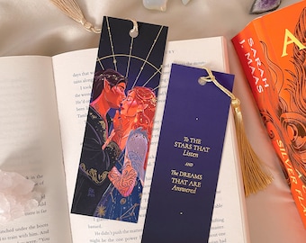 Segnalibro Feyre & Rhys *Lamina d&#39;oro*