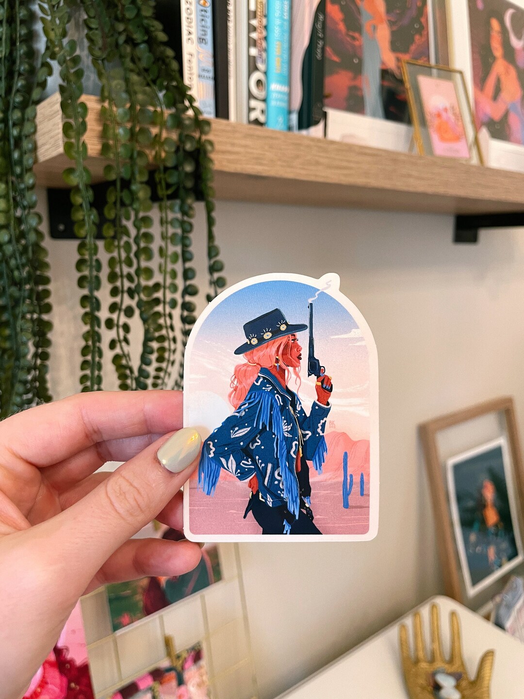 Gun Smoke Sticker - Etsy