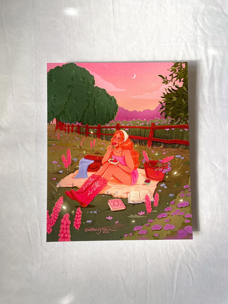 Strawberry Patch 8x10
