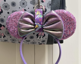 Disney Mickey Minnie Mouse Ears Headband Holders - clip on - Mickey Tinker Bell Stitch Nightmare Before Christmas Villains - Free Shipping