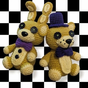 Peluche FNAF: Spring Bonnie Plush 9.8 & # 34 ;, Cinq Liban