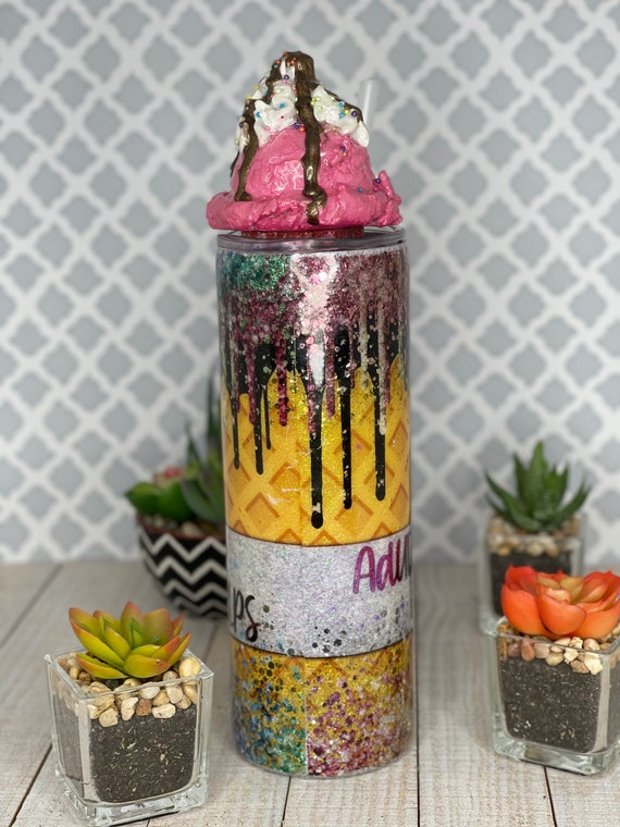 Ice Cream Tumbler Etsy