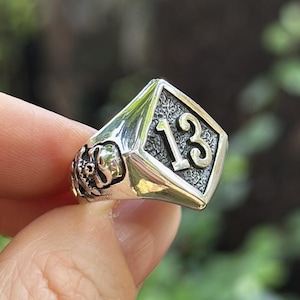 Lucky 13 ring - Etsy 日本