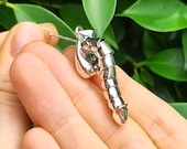 Penis Pendant Sterling Silver 925 Erotic Erectable Phallus Unisex Valentine  Talisman Movable Phallic Symbol Sex Toy Cute Gift