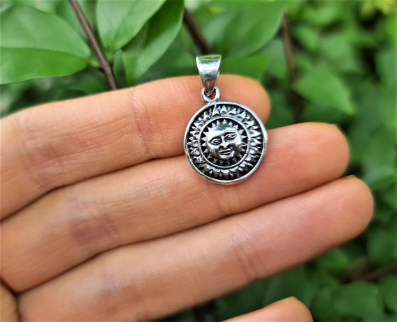 Sun Pendant STERLING SILVER 925 