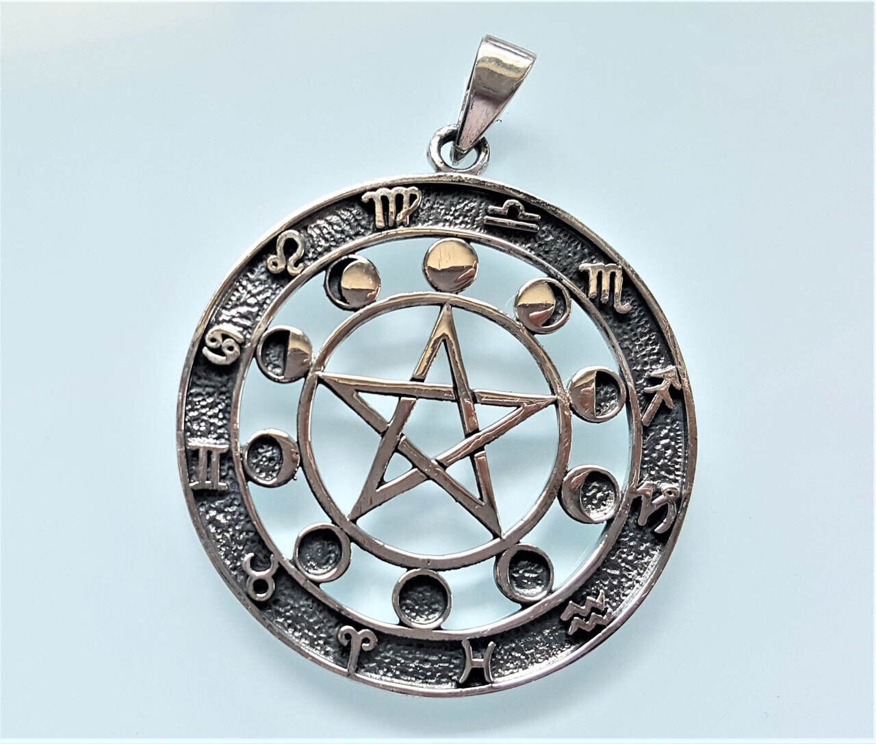 925 Sterling Silver Pentagram Necklace | Witch, Witchy Jewelry – Tarot  Awakened