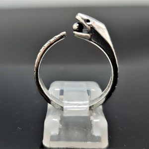 Snake Ring 925 Sterling Silver Ouroboros Snake Eating Tail Circle of Life Death & Rebirth Sacred Symbols Talisman