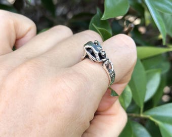 Erotic Ring STERLING SILVER 925 Kama Sutra Sexy Ring SEX Love Man