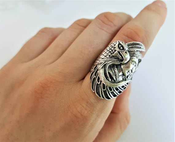 Native american clearance eagle ring