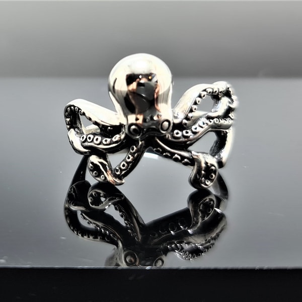 Buy Octopus Ring Etsy
