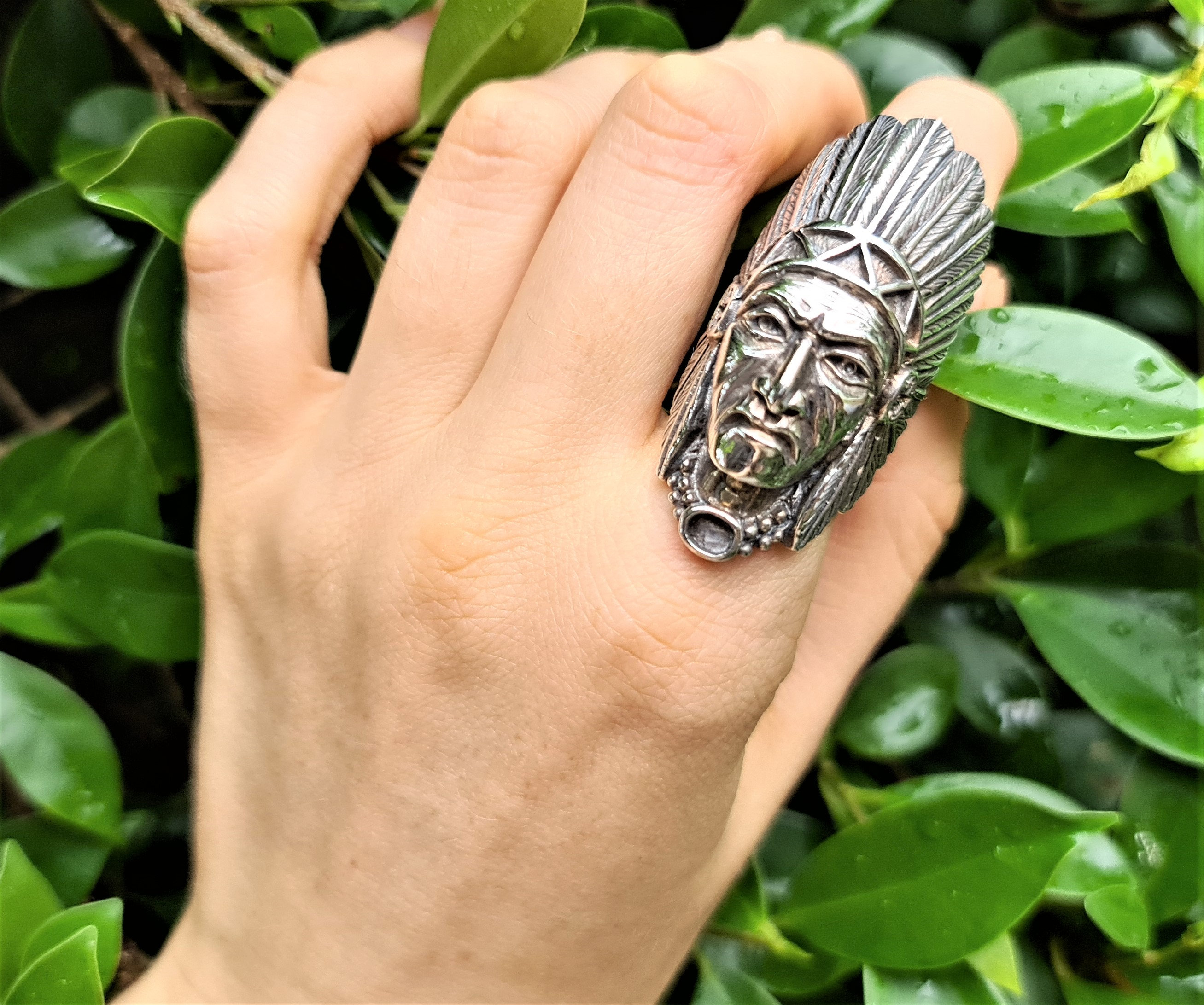 American Indian 925 STERLING SILVER Indian Tribal Chief Ring Native American Grand Cherokee Handmade Exclusive Design Heavy 28 Grams - Etsy American Indian 925 STERLING SILVER Indian Tribal Chief Ring Native American Grand Cherokee Handmade Exclusive Design Heavy 28 Grams - Etsy
